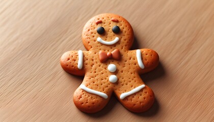 gingerbread cookies on table