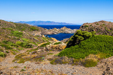 Landscape of Cap de Creus near Cadaqués on the Costa Brava, Spain