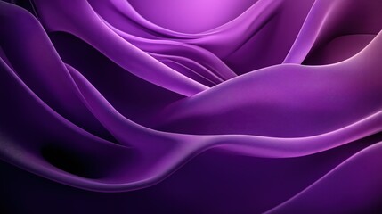 Obraz premium Abstract purple background with a gradient of dark and light shades, soft waves