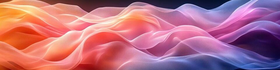 Abstract flowing colors creating a smooth, wavy texture.