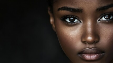 Fototapeta premium A woman with a sad face 14