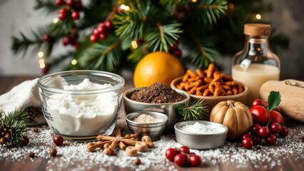 Experience the Joy of Christmas with Our Festive Ingredients: Create Delicious Holiday Treats with Our Fresh and Vibrant Selection