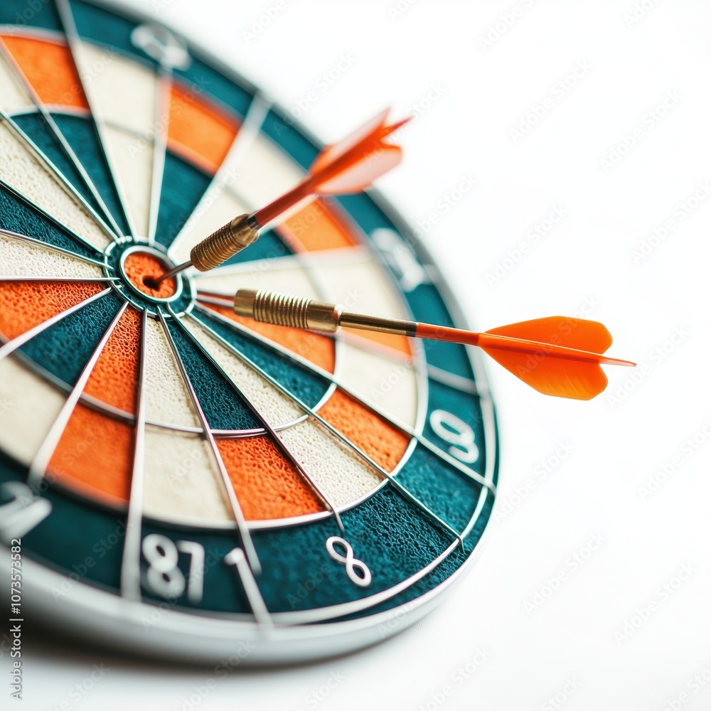 Poster achieve precision with dartboard skills for fun and competition in your own space