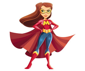 Fototapeta premium Super Mom Mother's Day Graphic