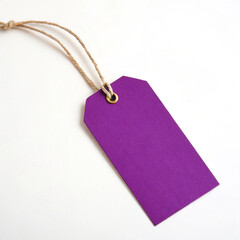 Simple A blank tag generative ai