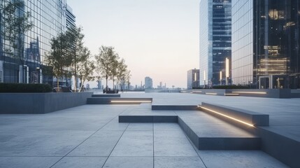 Obraz premium office building