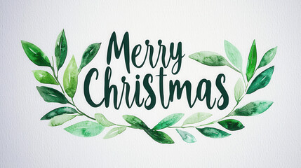 Presents festive greeting christmas dominating center - white wreath which