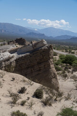 Paisaje de Puerto Viejo, en Belen, Catamarca, Argentina.