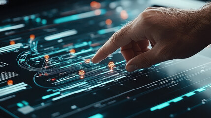 Displays split screen composition two different - subjects left side