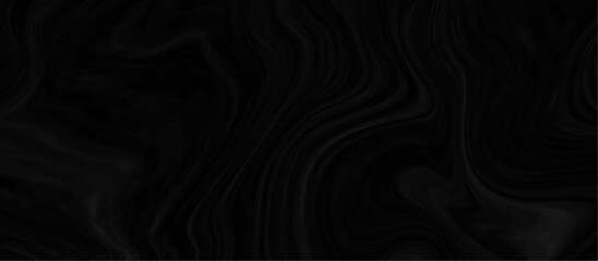 Black and grey liquid marble pattern texture natural background.  Liquify Swirl black and gray color art. Beautiful drawing with the divorces and wavy lines in gray tones. 