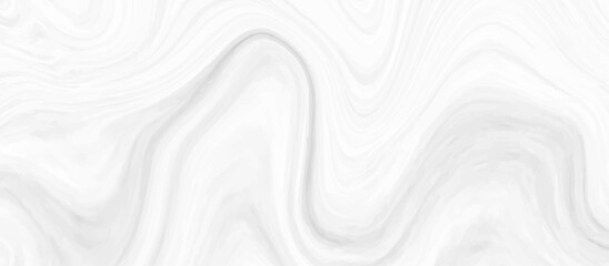 White and grey liquid marble pattern texture natural background.  Liquify Swirl white and gray color art. Beautiful drawing with the divorces and wavy lines in gray tones. 