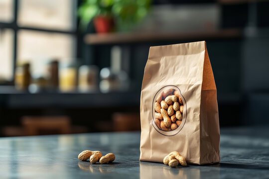 Creative school lunch bag emphasizing allergy awareness for childrens safety