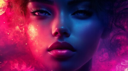Fototapeta premium Mystical Portrait of a Woman