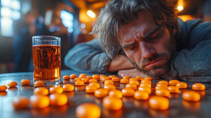 Effects of Alcohol and Prescription Drugs on Mental Health and Brain Function