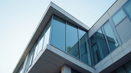 Modern Architectural Marvel: Sleek Lines and Angles of a Contemporary Building