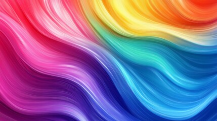 Obraz premium Colorful Abstract Swirl Pattern