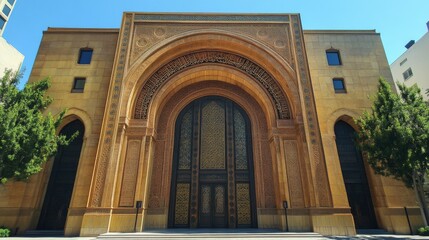 Obraz premium Grand Mosque Entrance