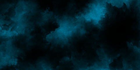 Fog or blue smoke color isolated background, Abstract smoke wallpaper background for desktop, old vintage textured border design with smoke floating, Color powder splash.