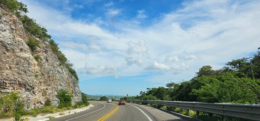 road in mountains