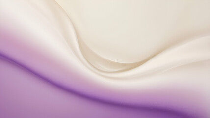 Obraz premium Neon Ivory Cream, Regal Purple, White glowing gradient background, a soft grainy noise texture with shimmering highlights and Smooth Transitions for a dynamic effect