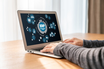 ERP enterprise resource planning software for modish business to plan the marketing strategy