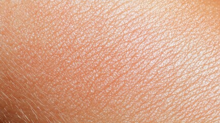Fototapeta premium Closeup of skin with white spots, a detailed examination of pigmentation and texture