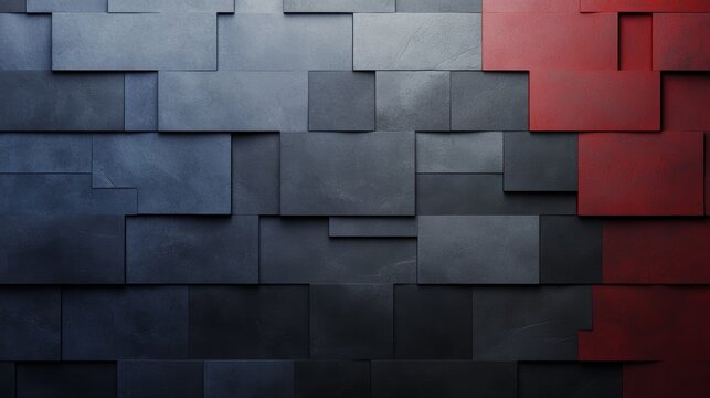 Dynamic red and black abstract wallpaper, a bold vibrant design for modern screens
