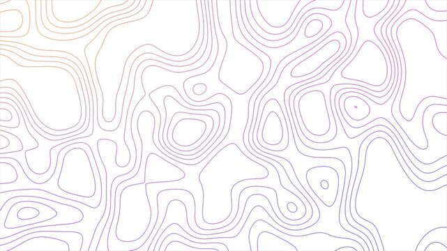 Fractural Noise Posterize Edge Background Animation 4K