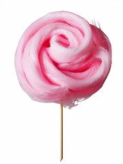 Pink Cotton Candy on Stick