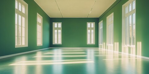 interior of a corridor