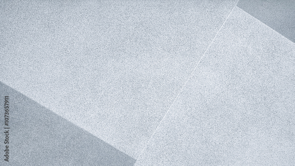 Poster a grey and white tile floor with a white stripe. the floor is made of tiles and has a white stripe