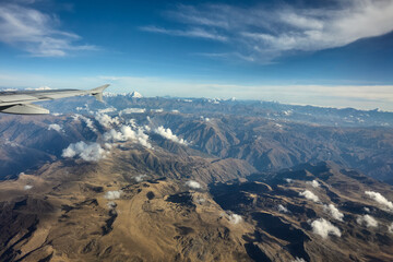 One of the most striking sights when flying to Cusco is the view of the Cordillera Vilcanota,with...