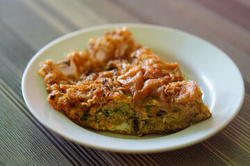 The delicious of traditional indonesian food in Purwokerto City, Central Java, Indonesia. It was taken on November 20, 2024 by a professional. It's a nice food with Indonesian culture