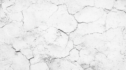Naklejka premium Cracked White Texture