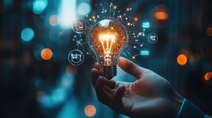 Brilliant Idea in Hand