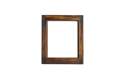 picture frame on a transparent background