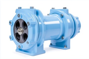 Industrial Blue Pump Equipment