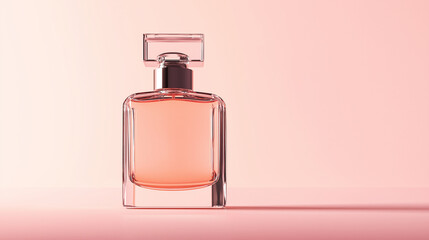 bottle of perfume isolated