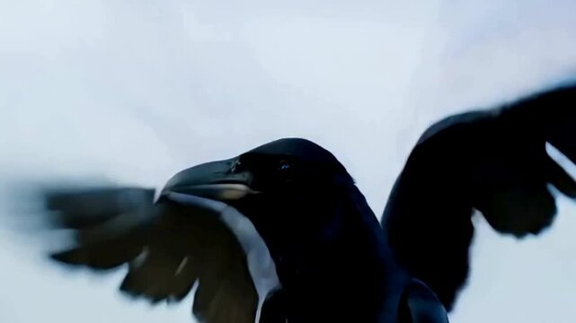 crow on a branch