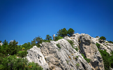 Ruins of the ancient city of Termessos in Turkey. Still unexplored by archaeologists.