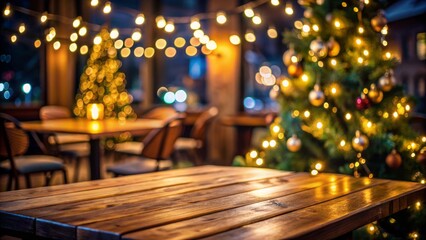 A Christmas tree is lit up with lights and ornaments