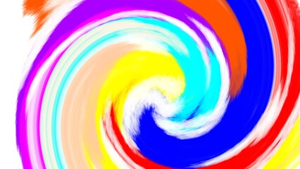 Abstract watercolor background with colorful splashes