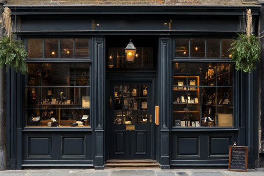 vintage style storefront boutique template	