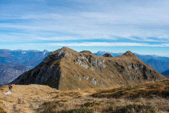 Panorama anello delle creste del Monte Verzegnis
