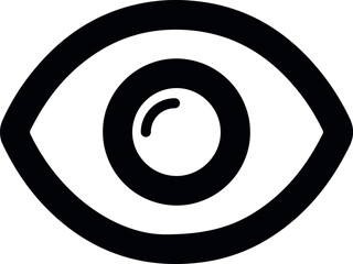 Eye Open and Vision Icon 