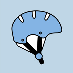 Helmet for skiing, snowboarding, extreme sports