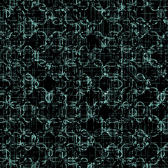 abstract background with bubbles, dark color design 