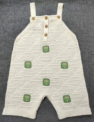 Baby Boys Girls Pointelle Knitted Jumpsuit Embroidered Sweater. Baby Pointelle Knitting clothes Rompers and Bodysuit, Spring Newborn Cute Overalls Infant Girl Boy Sleeveless Romper and Bodysuit.