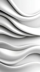   White background with wavy lines and shadows