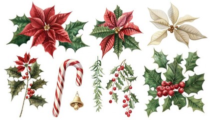 Stylish Christmas elements